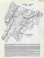 Hardy County - Moorefield, South Fork, Lost River, Capon, West Virginia State Atlas 1933